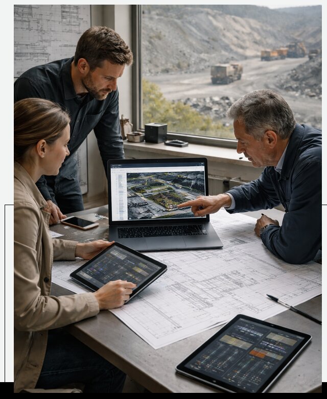 Разработка и внедрение систем для горнодобычи в Железногорске