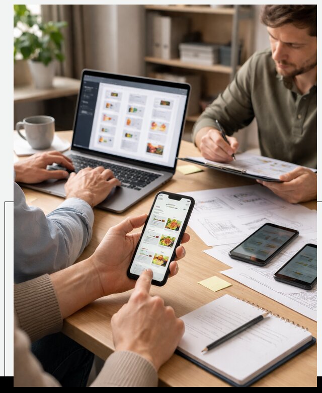 Разработка мобильного приложения торговой сети в Железногорске