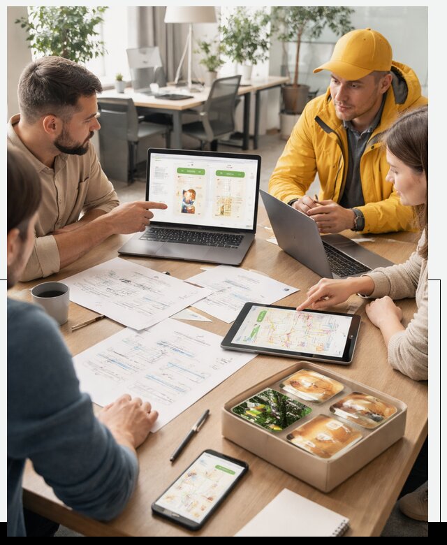 Разработка агрегатора доставки еды в Железногорске от 15332 р., АвикейЖлк